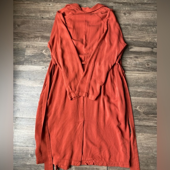 Miami Women’s Orange Long Sleeve Midi Dress Size S - Picture 7 of 7